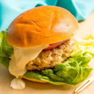 CHICKEN CHEESE BURGERS
